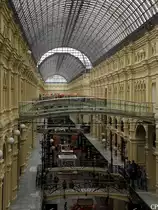 Das Kaufhaus GUM in Moskau am 5.9.2011.