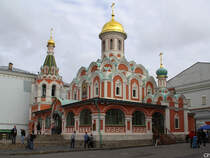 Die Kazaner Kathedrale am Roten Platz in Moskau. (5.9.2011)