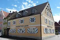 Mindleheim, Gasthaus  Alte Laute  hinter dem Rathaus (Unterallg�u/August 2011)