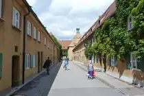Augsburg - Fuggerei: Hauptstra�e (August 2011)