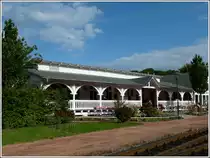 Das Restaurant am Kleinbahnhof von Binz. 22.09.2011 (Jeanny)