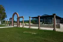 Heitersheim im Markgr�flerland, das R�mermuseum  Villa Urbana , die bisher fr�heste und gr��te r�mische Einzelsiedlung am rechten Oberrhein, Sept.2011