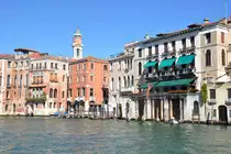 VENEZIA (Provinz Venezia), 03.10.2011, am Can�l Grande mit San Felice im Hintergrund