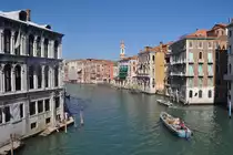 VENEZIA (Provincia di Venezia), 03.10.2011, am Can�l Grande mit San Felice im Hintergrund