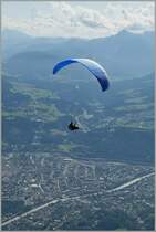 Eine etwas andere Sicht auf Innsbruck. 
17. Sept. 2011