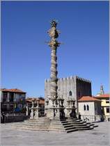 Pelourinho vor der S in Porto. 10.10.2011