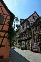 Reichenweier, auch die  Perle des Elsa�  genannt, sehenswertes mittelalterliches St�dtchen, Sept.2011