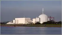 Das Atomkraftwerk Brokdorf. 02.10.2011