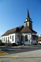 D�dingen, Pfarrkirche, erbaut von 1834 bis 1837 (21.03.2011)
