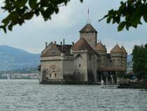 Das ber 1000 Jahre alte Chteau de Chillon, 2011-07-28