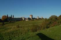 Die Stadtmauer von Visby. 11.10.2011
