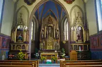 Gonten, Klosterkirche des Kapuzinerklosters Leiden Christi (21.08.2011)