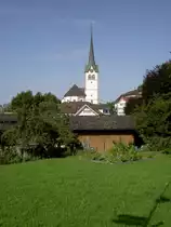 Teufen, Ref. Kirche, erbaut von 1776 bis 1778 von Hans Ulrich Grubenmann 
(21.08.2011)