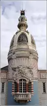 Nantes, Tour LU. Es handelt sich hierbei um den sehenswerten Turm der ehemaligebn Keksfabik Lef�vre Utile. 07.10.2011