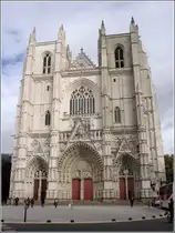 Die Kathedrale Saint-Pierre Saint-Paul von Nantes geht in ihrer jetzigen Form auf das 15. Jahrhundert zur�ck. 07.10.2011