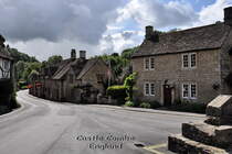 Castle Combe-Grafschaft Wiltshire. Am Marktplatz dieses einmaligen Ortes im Sdwesten Englands, mit nur 350 Einwohnern. 28.8.2009 