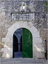 A Corua. Der Eingang zum Convento das Barbaras. 09.10.2011