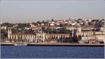 Das Jernimos-Kloster in Belem wurde in den ersten Jahren des 16. Jh. im manuelinischen Stil erbaut. 11.10.2011