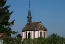 Forchheim im LK Emmendingen, die Friedhofskirche, Okt.2011 