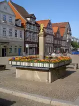 Celle, Brunnen am gro�en Plan (07.05.2011)