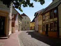 Verden, Fachwerkh�user in der Andreasstra�e (09.05.2011)