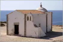 Die Kappelle Nossa Senhora da Graca steht im Fortaleza de Sagres. 12.10.2011
