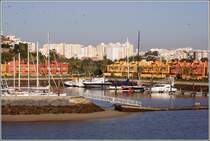 Portimo, neueres Urlaubsquartier mit Marina. 12.10.2011