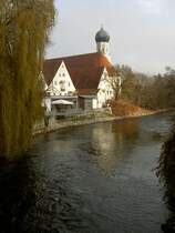Frstenfeldbruck, Rokoko Kirche St. Magdalena, Kirchweg, erbaut im 17. Jahrhundert (20.11.2011)