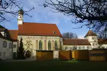 Gotische Schlo�kapelle von Schloss Blutenburg, erbaut 1488, M�nchen, Stadtteil 
Obermenzing (20.11.2011)