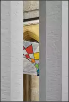 . St. Marien von Stralsund - Ein Durchblick zwischen den St�tzen, August 2011 (Jonas)