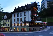 Triberg - Hotel Pfaff in der D�mmerung - 03.09.2011