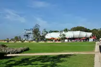 Seilbahnstation Festung Ehrenbreitstein auf dem Buga-Gel�nde Koblenz - 29.09.2011