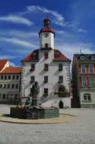 Rathaus von Schm�lln, Altenburger Land (18.07.2011)