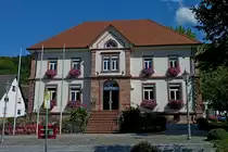 Glottertal, das Rathaus des ca.3000 Einwohner z�hlenden Ortes, erste urkundliche Erw�hnung stammt von 1112, Aug.2011