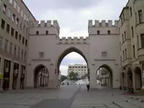 M�nchen, Karlstor am Stachus, westliche Stadttor (14.08.2007)