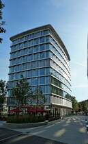 Freiburg im Breisgau, der neuerbaute 10-stckige Broturm am Friedrichring, Sept.2011