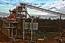 Industrieanlage am Kiesgrubensee in K�ln-Gremberghoven (11.12.2011)