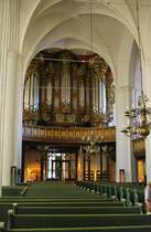 Stade, St. Wilhadi Kirche, Orgel von Erasmus Bielfeldt (09.05.2011)