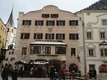 Der Gasthof Platzbru in Rattenberg.(18.12.2011)