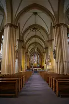 Paderborn, Dom St. Maria, St. Liborius und St. Kilian am Domplatz, erbaut im 
13. Jahrhundert, dreischiffige Hallenkirche mit zwei Querh�user (10.05.2010)