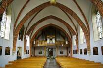 Heek, St. Ludgeri Kirche, Orgel von Romanus Seifert, Kreis Borken (27.05.2011)