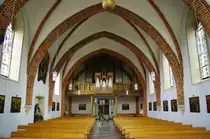 Heek, St. Ludgeri Kirche, Orgel von Romanus Seifert, Kreis Borken (27.05.2011)