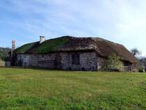Denkmalgeschtzter, Strohgedeckter Bauernhof im Mhlviertel;101022