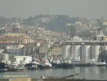 20.5.2011, Blick von einer F�hre auf Neapel