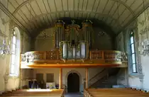 Gr�nichen, Orgel der Ref. Pfarrkirche (19.04.2011)