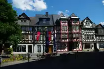 Wetzlar, Fachwerkh�user am Schillerplatz, Lahn-Dill Kreis (30.05.2009)