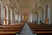 Obertsrot, Innenraum der Herz-Jesu-Kirche, Sept.2011