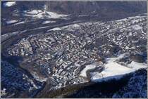 Bad Reichenhall vom Predigtstuhl. 16.01.2012