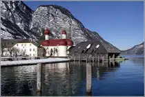 St. Bartholom� vom Schiffsanleger aus. 18.01.2012