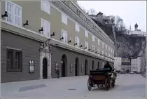 Salzburg, Festspielh�user in der Hofstallgasse. 17.01.2012